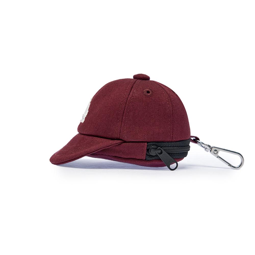 Basic Logo Ballcap Pouch Keyring Los Angeles Dodgers