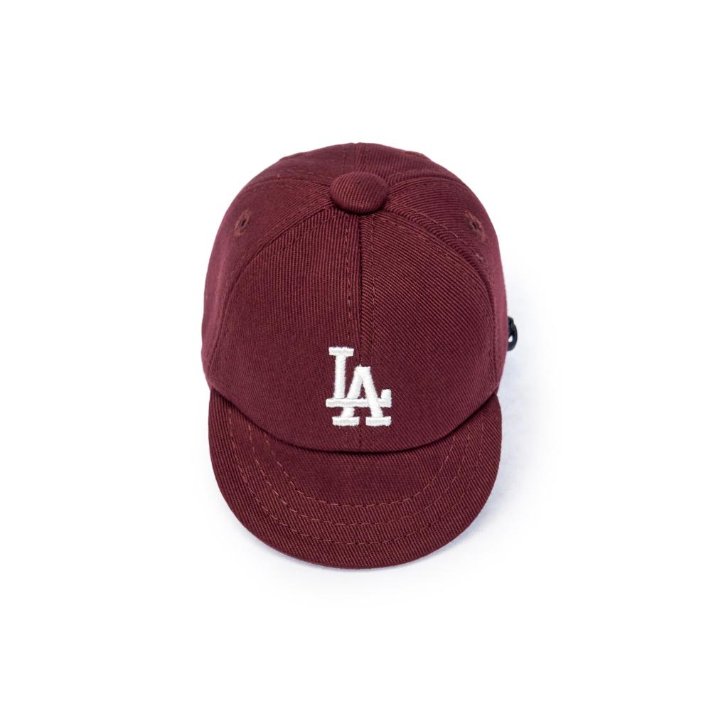 Basic Logo Ballcap Pouch Keyring Los Angeles Dodgers