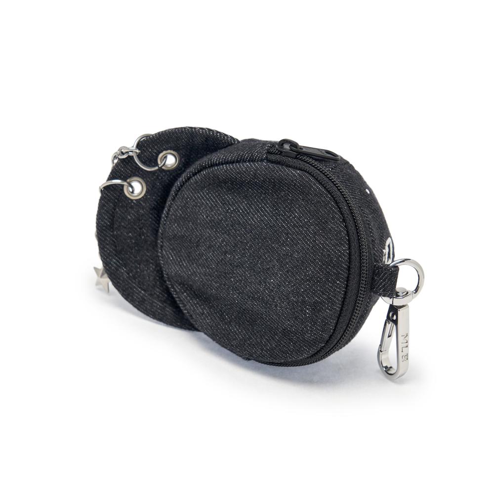 Basic Denim Point Ballcap Pouch Keyring Los Angeles Dodgers