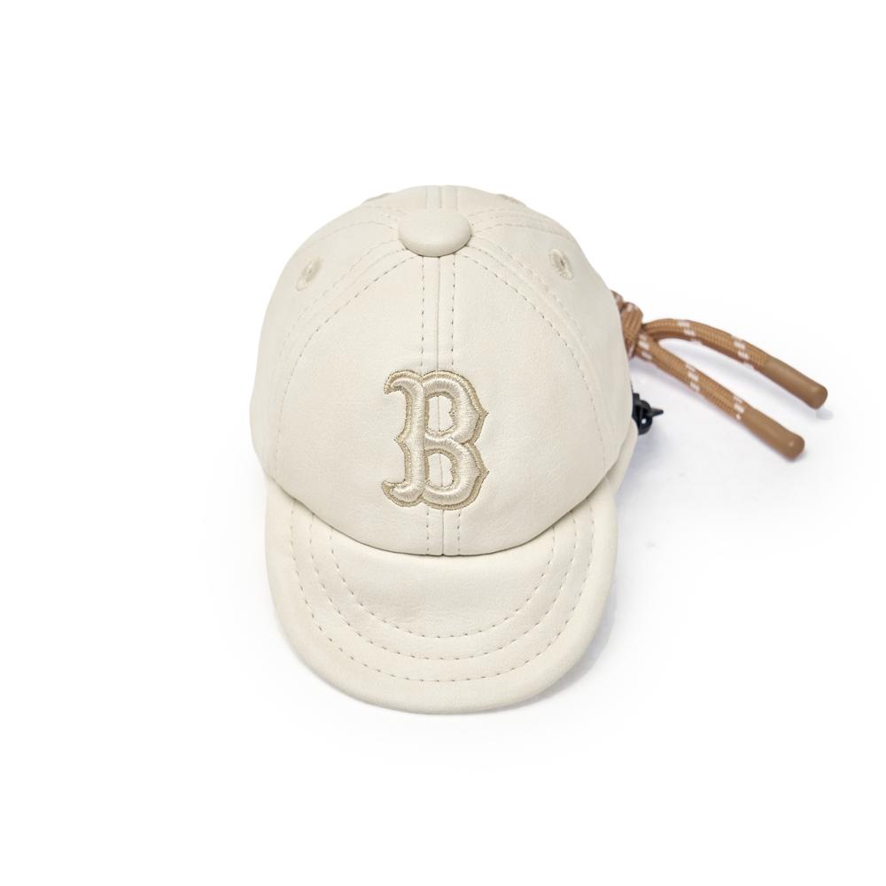 Basic Pu String Ballcap Pouch Keyring Boston Red Sox