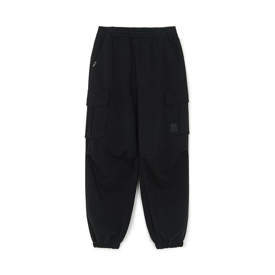 Basic Small Logo Cargo Loose Jogger Pants New York Yankees