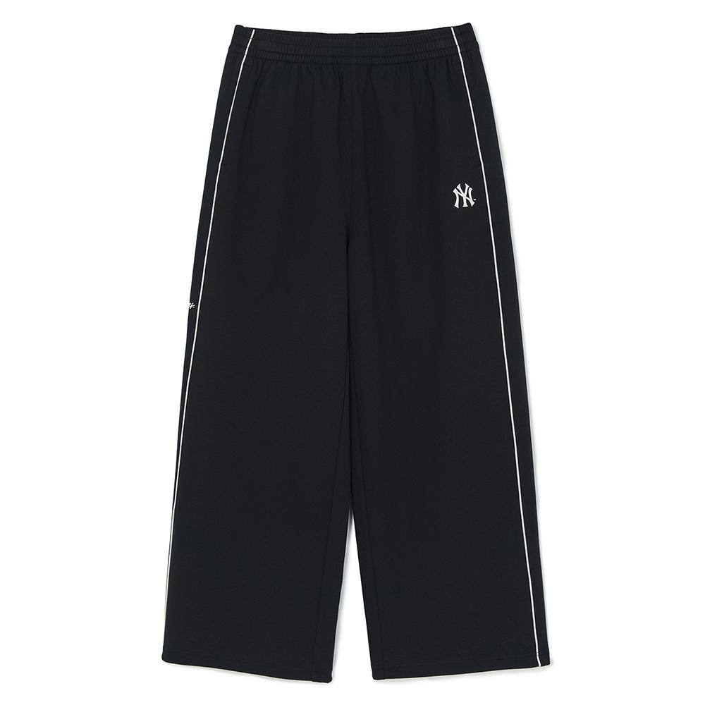 กางเกงขายาว Varsity Cursive Piping Cooling Mega Wide Pants New York Yankees