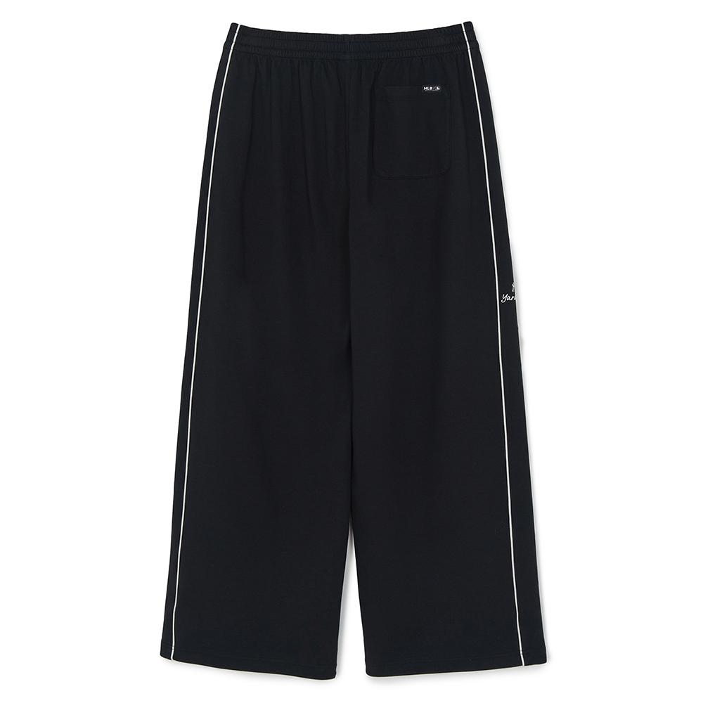 กางเกงขายาว Varsity Cursive Piping Cooling Mega Wide Pants New York Yankees