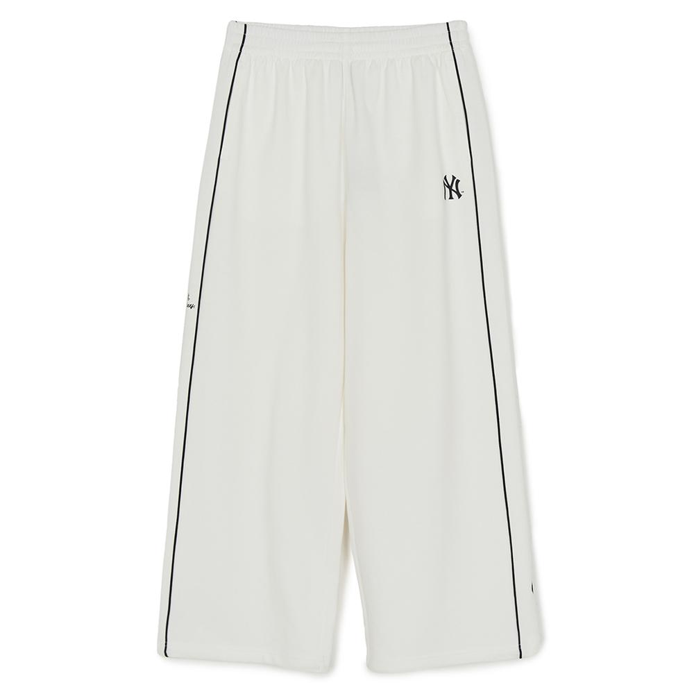 กางเกงขายาว Varsity Cursive Piping Cooling Mega Wide Pants New York Yankees