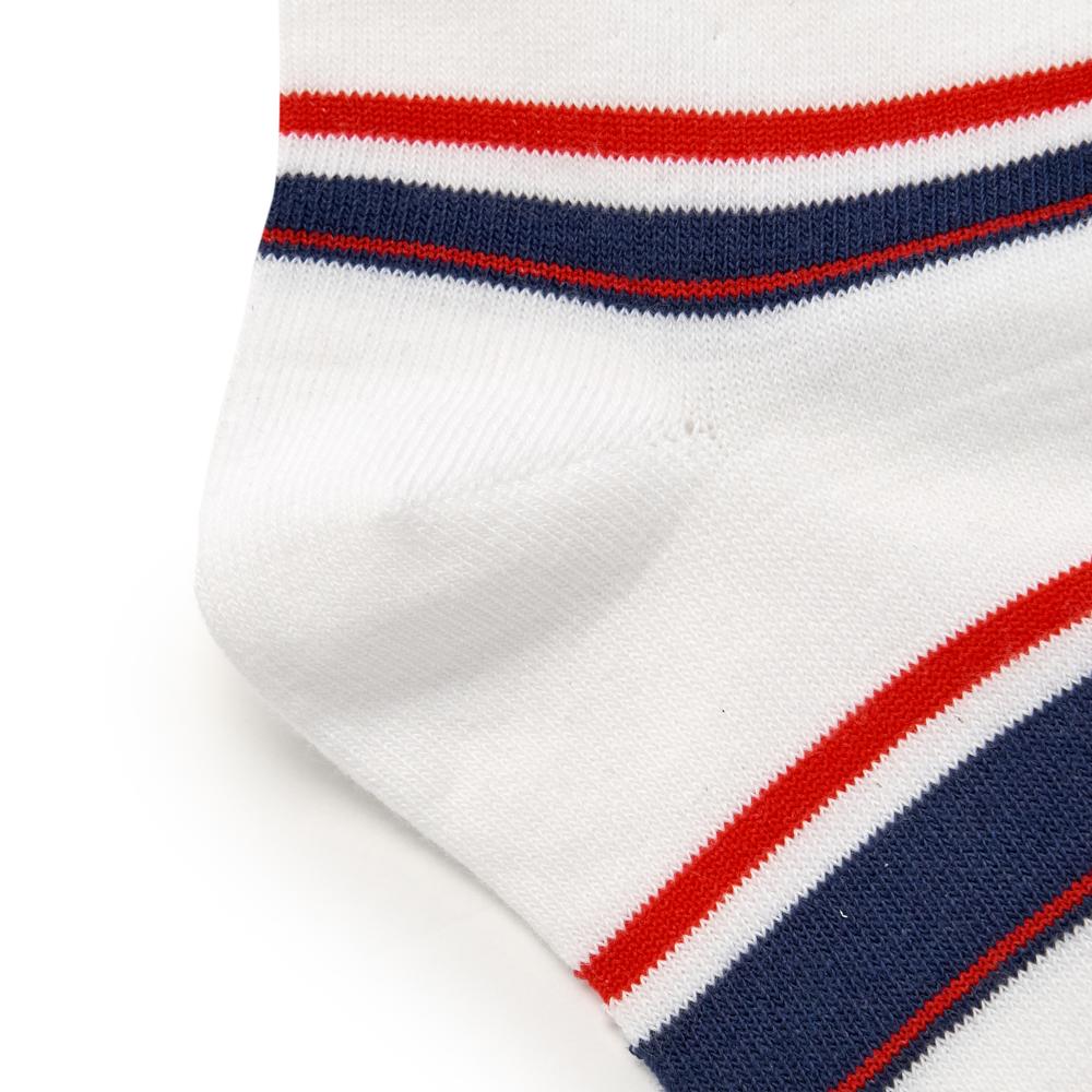 ถุงเท้า Color Stripe High Socks Boston Red Sox