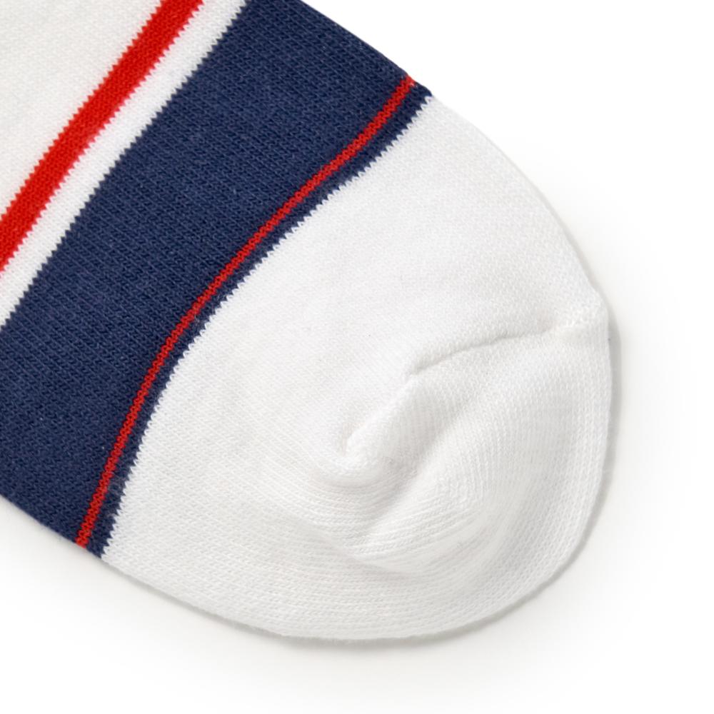 ถุงเท้า Color Stripe High Socks Boston Red Sox