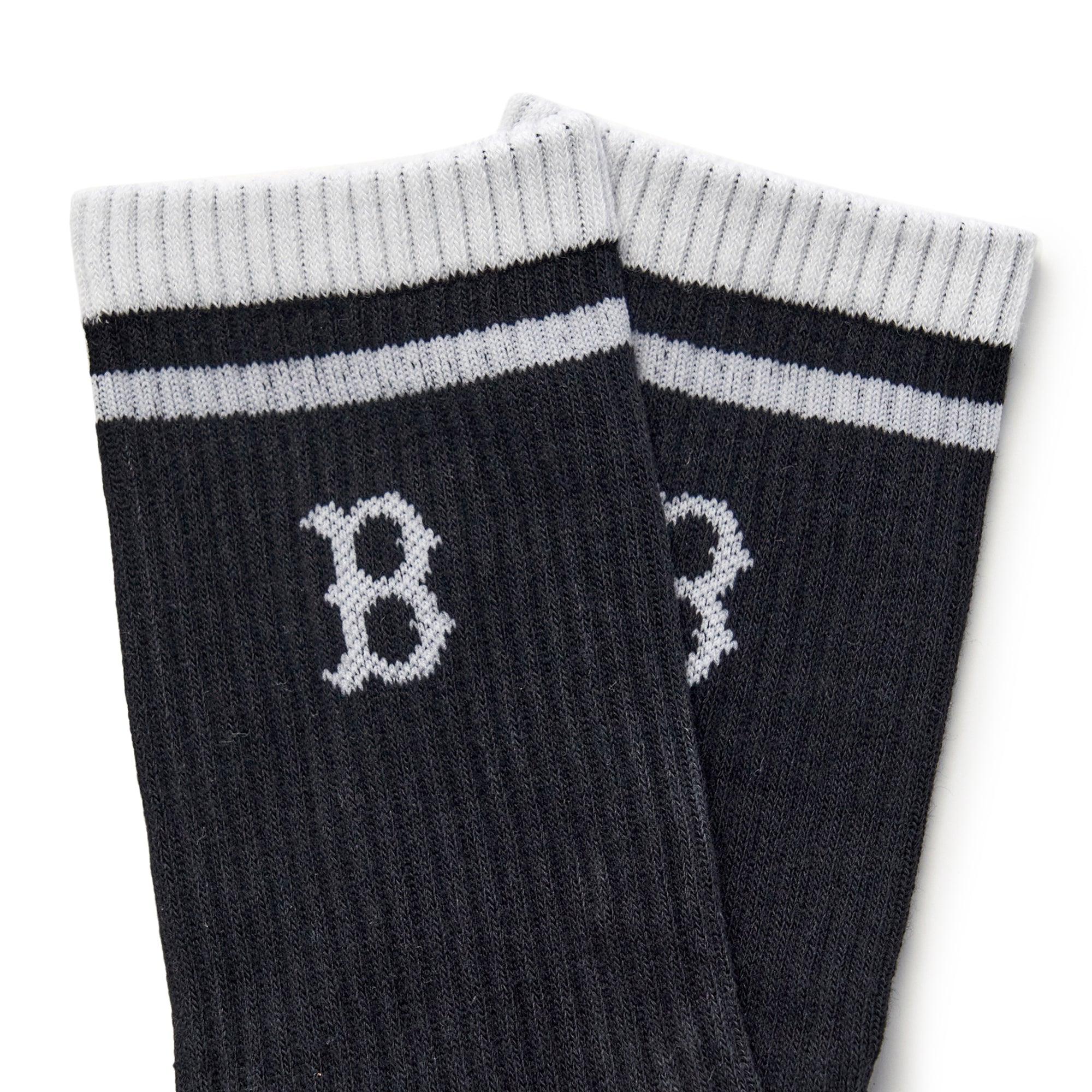 ถุงเท้า Daily Stripe Crew Socks 3Pairs Set No Team