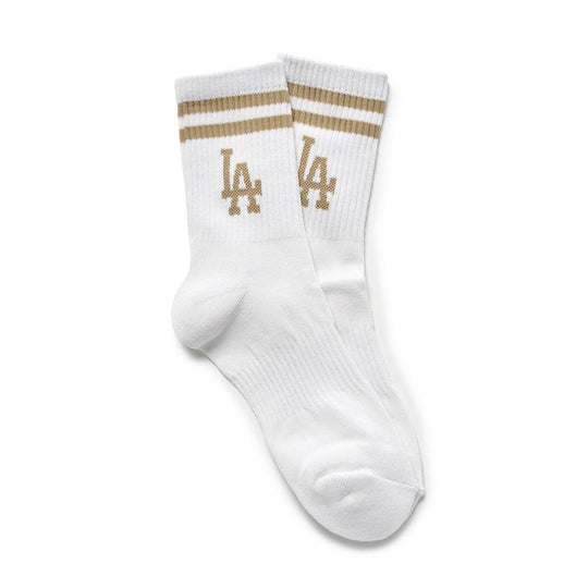 Big Logo Stripe Socks Los Angeles Dodgers