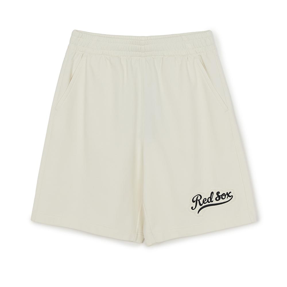 Varsity Demage Cursive Washing 9In Shorts Boston Red Sox
