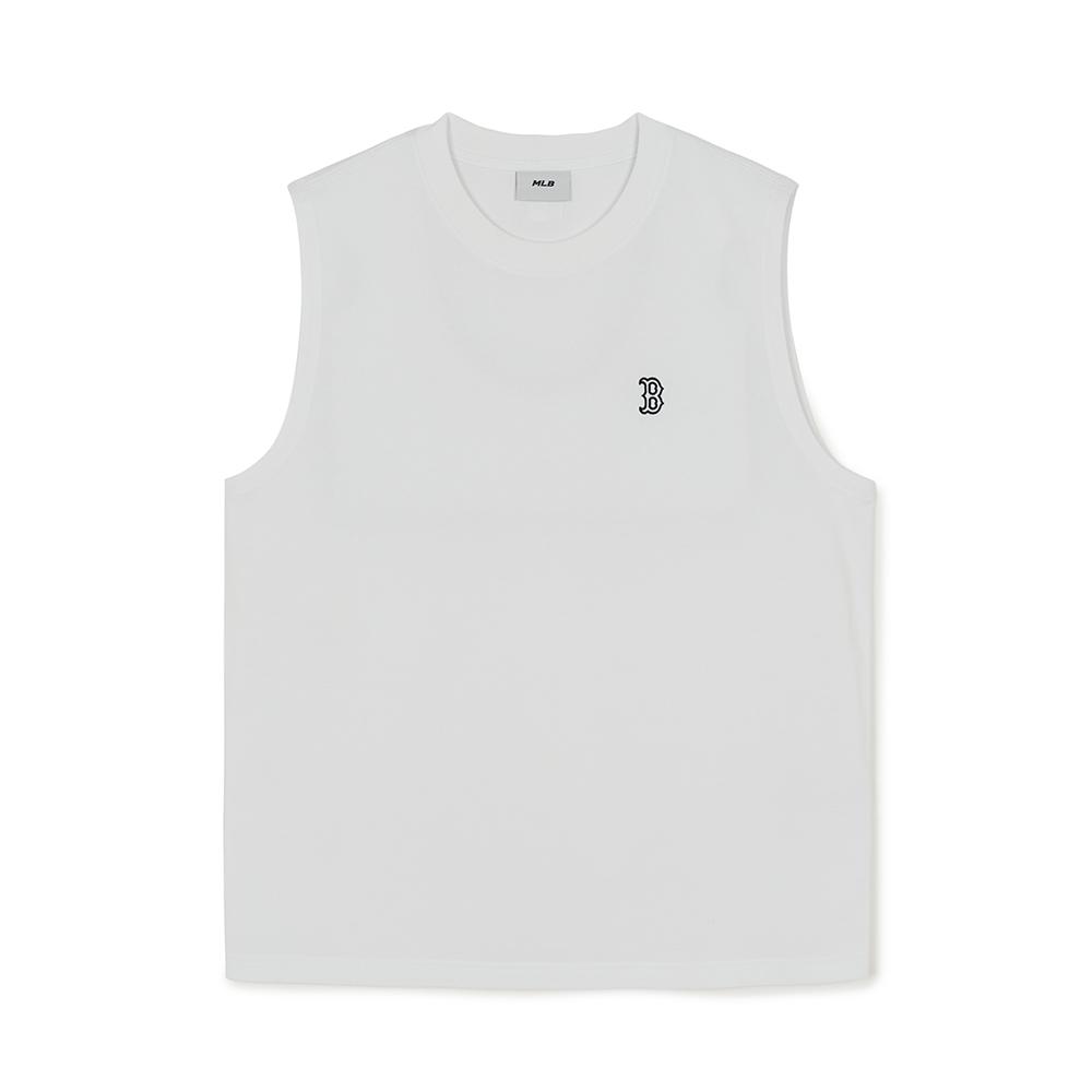 Basic Small Logo Sleeveless T-Shirts Boston Red Sox