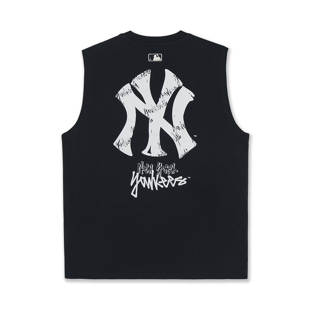 Basic Street Logo Sleeveless T-Shirts New York Yankees