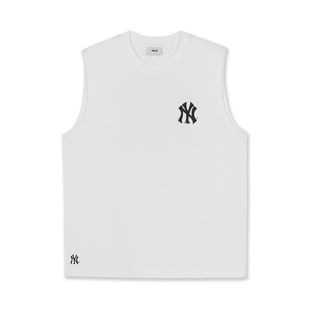Basic Street Logo Sleeveless T-Shirts New York Yankees