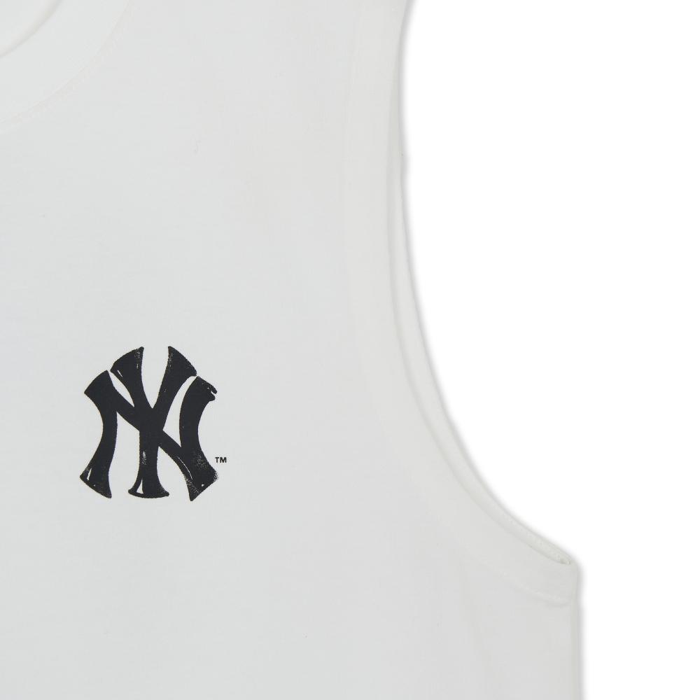 Basic Street Logo Sleeveless T-Shirts New York Yankees