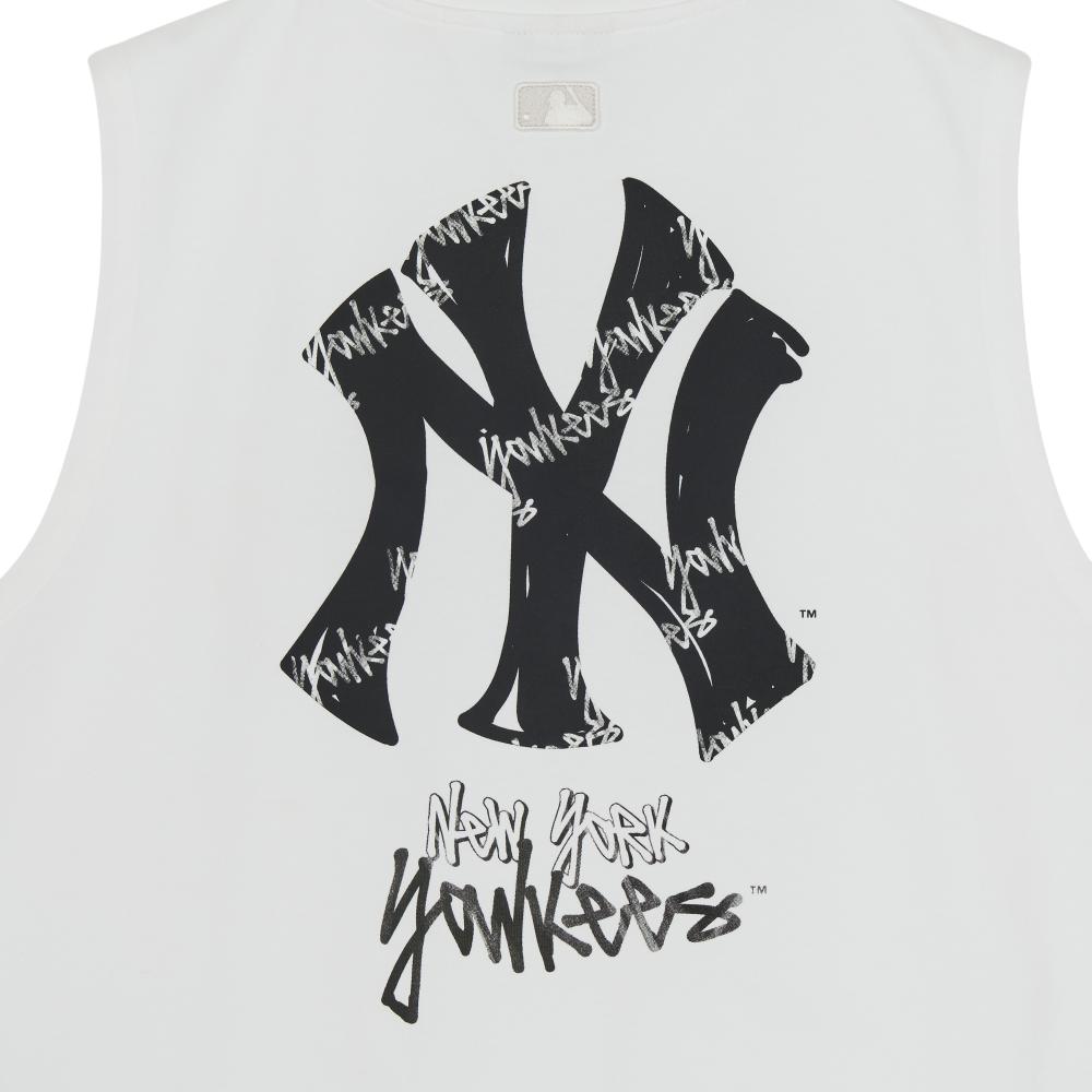 Basic Street Logo Sleeveless T-Shirts New York Yankees