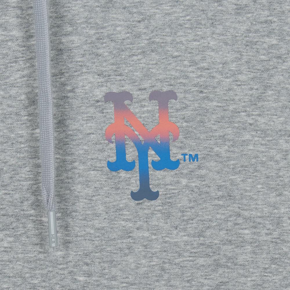 M-Treet Back Letter Mega Overfit Hood Zip Up New York Mets