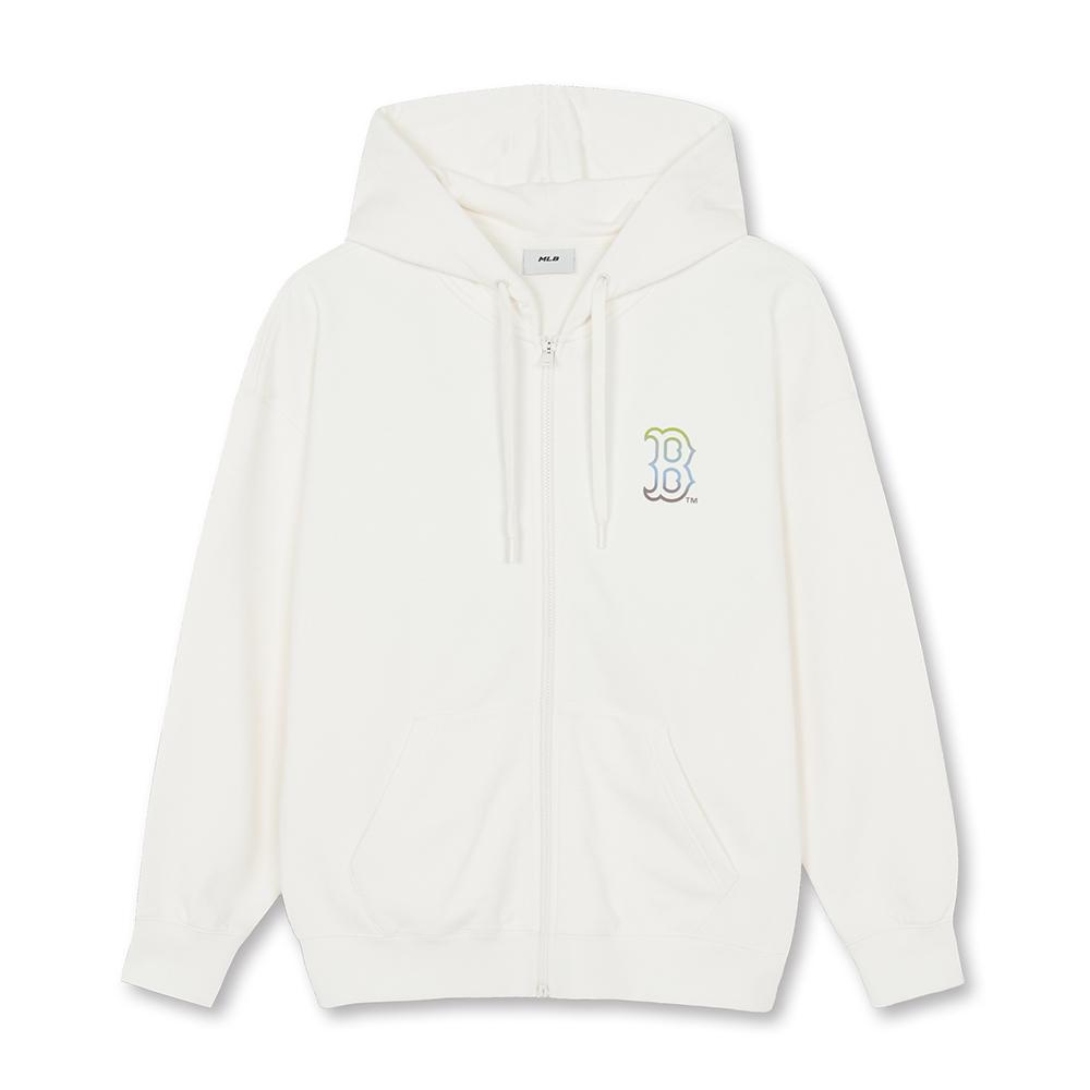 M-Treet Back Letter Mega Overfit Hood Zip Up Boston Red Sox