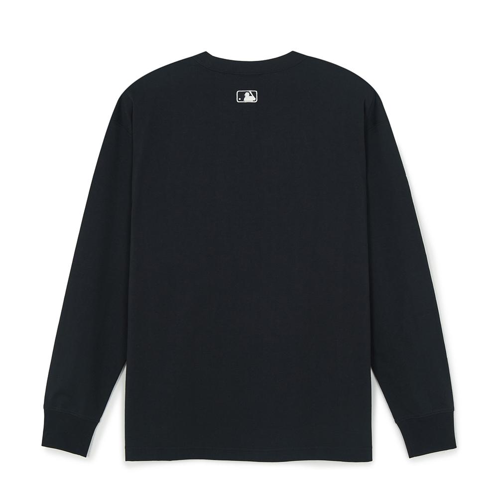 เสื้อยืดแขนยาว Basic Streete Sleeve Lettering Long Sleeve T-Shirts New York Yankees