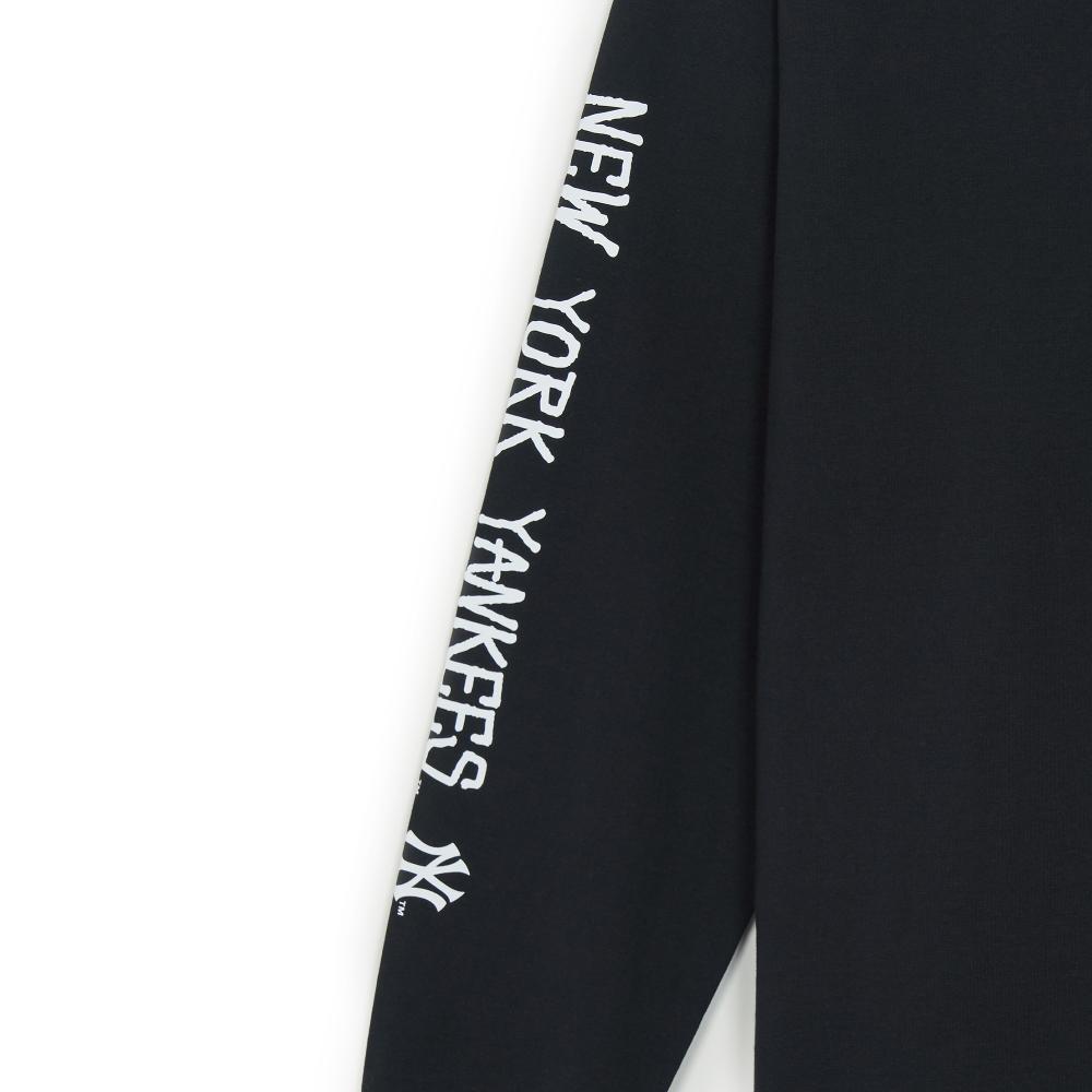 เสื้อยืดแขนยาว Basic Streete Sleeve Lettering Long Sleeve T-Shirts New York Yankees