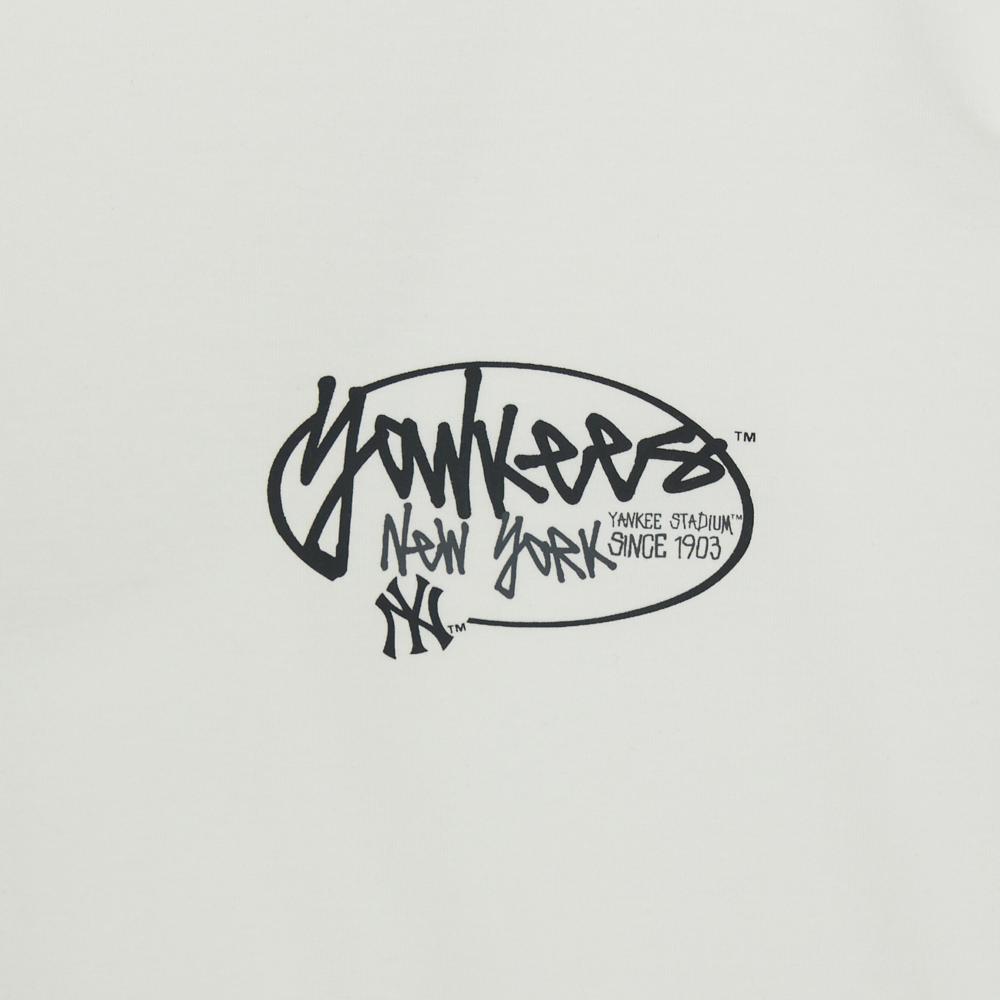 เสื้อยืดแขนยาว Basic Street Logo Layered Long Sleeve T-Shirts New York Yankees