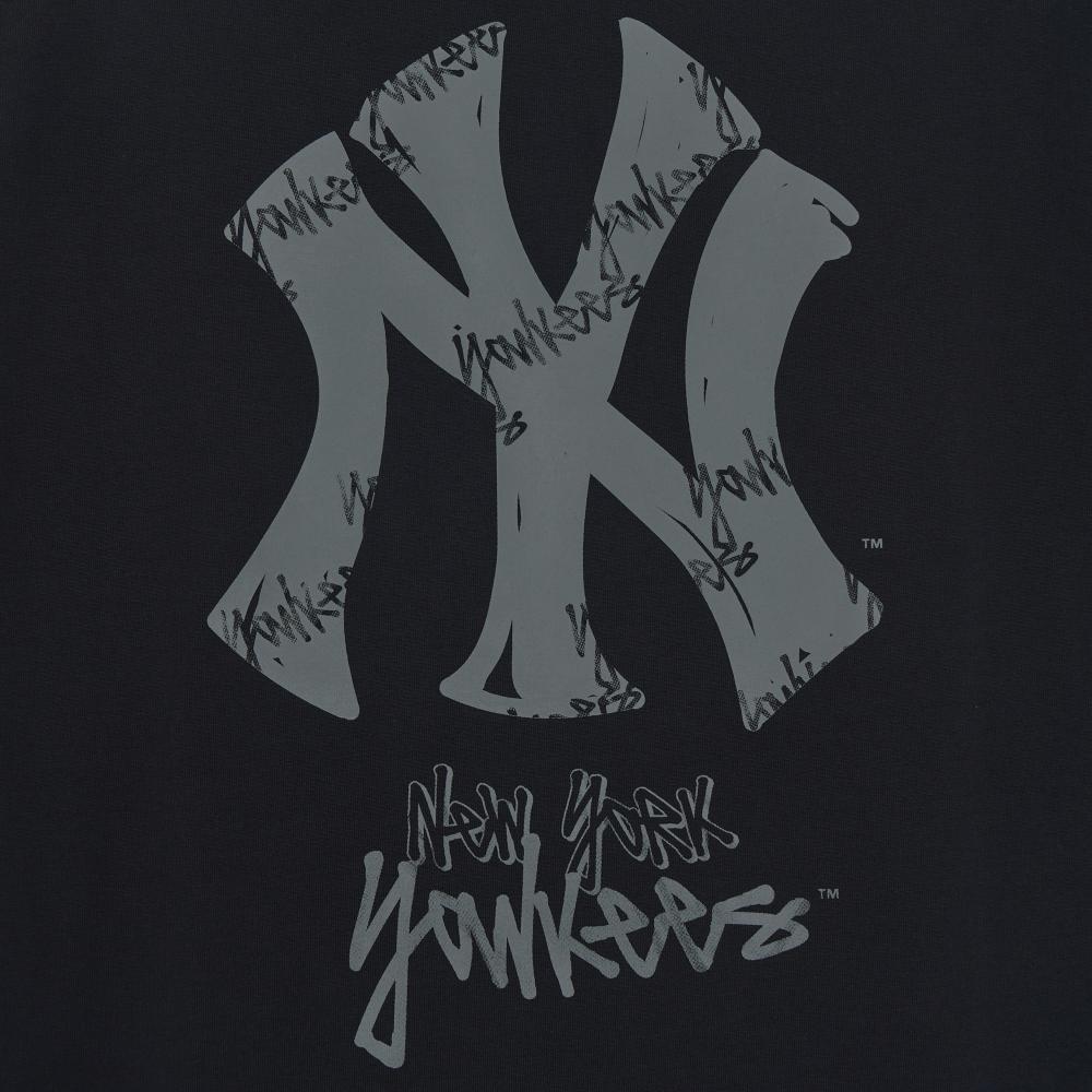 Basic Mega Street Logo Over Fit T-Shirts New York Yankees