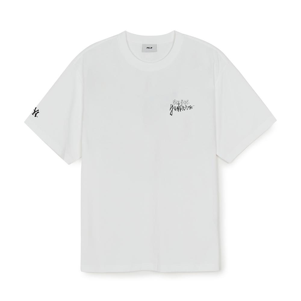 เสื้อยืด Basic Mega Street Logo Over Fit T-Shirts New York Yankees