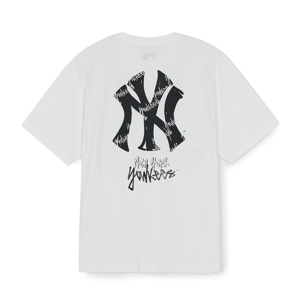 เสื้อยืด Basic Mega Street Logo Over Fit T-Shirts New York Yankees