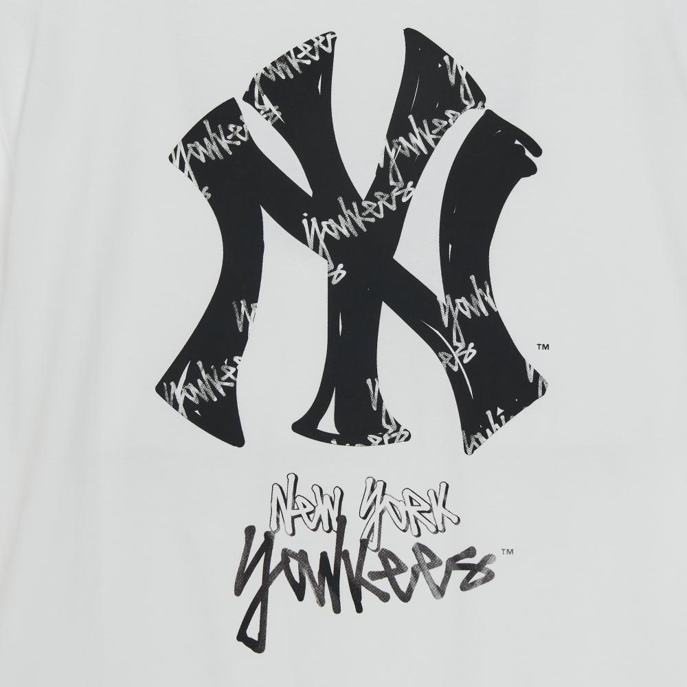 เสื้อยืด Basic Mega Street Logo Over Fit T-Shirts New York Yankees