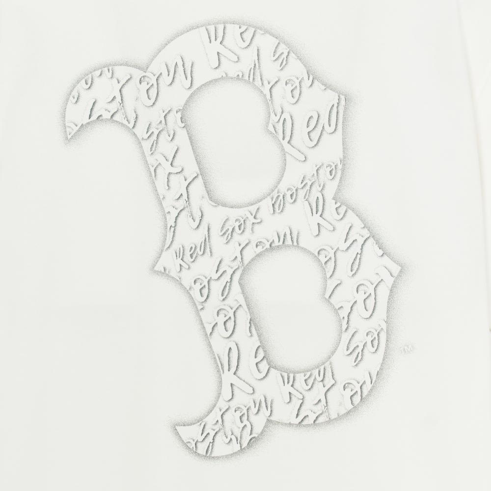 เสื้อยืด Basic Mega Logo Over Fit T-Shirts Boston Red Sox