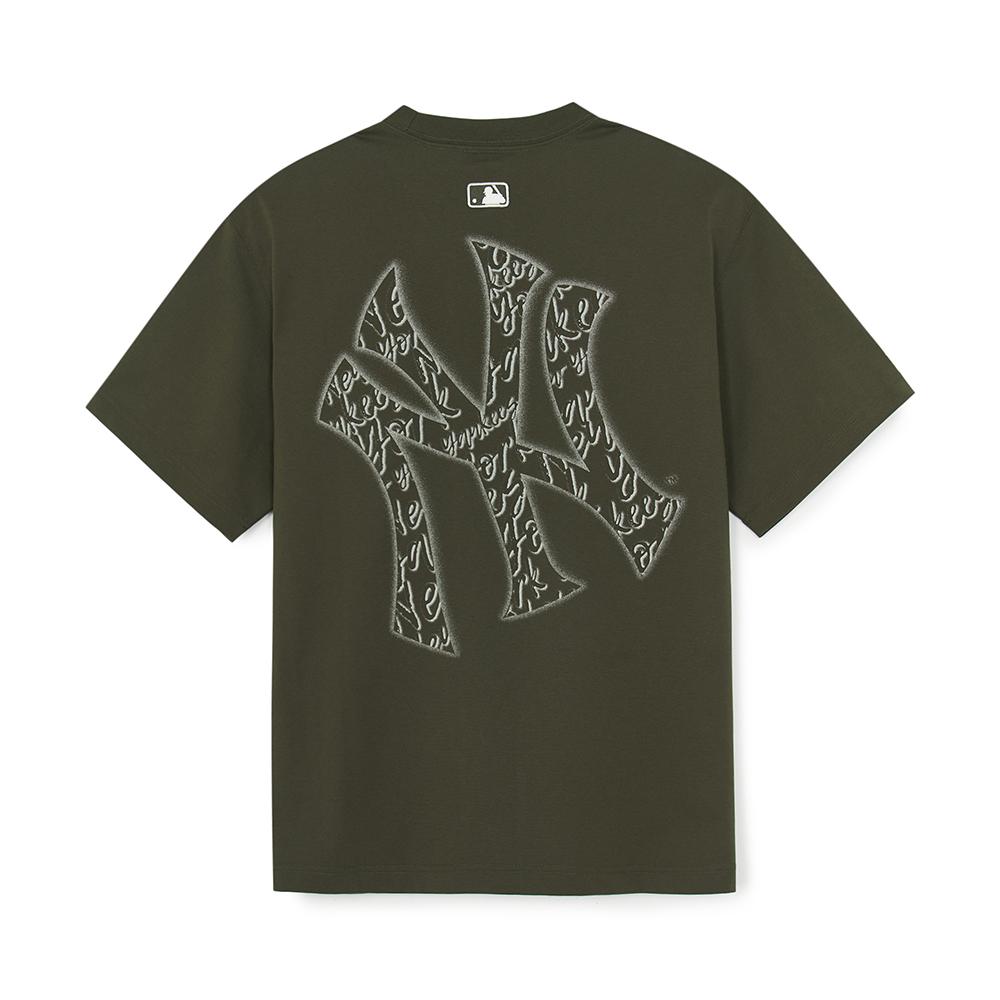Basic Mega Logo Over Fit T-Shirts New York Yankees Basic Mega Logo Over Fit T-Shirts New York Yankees