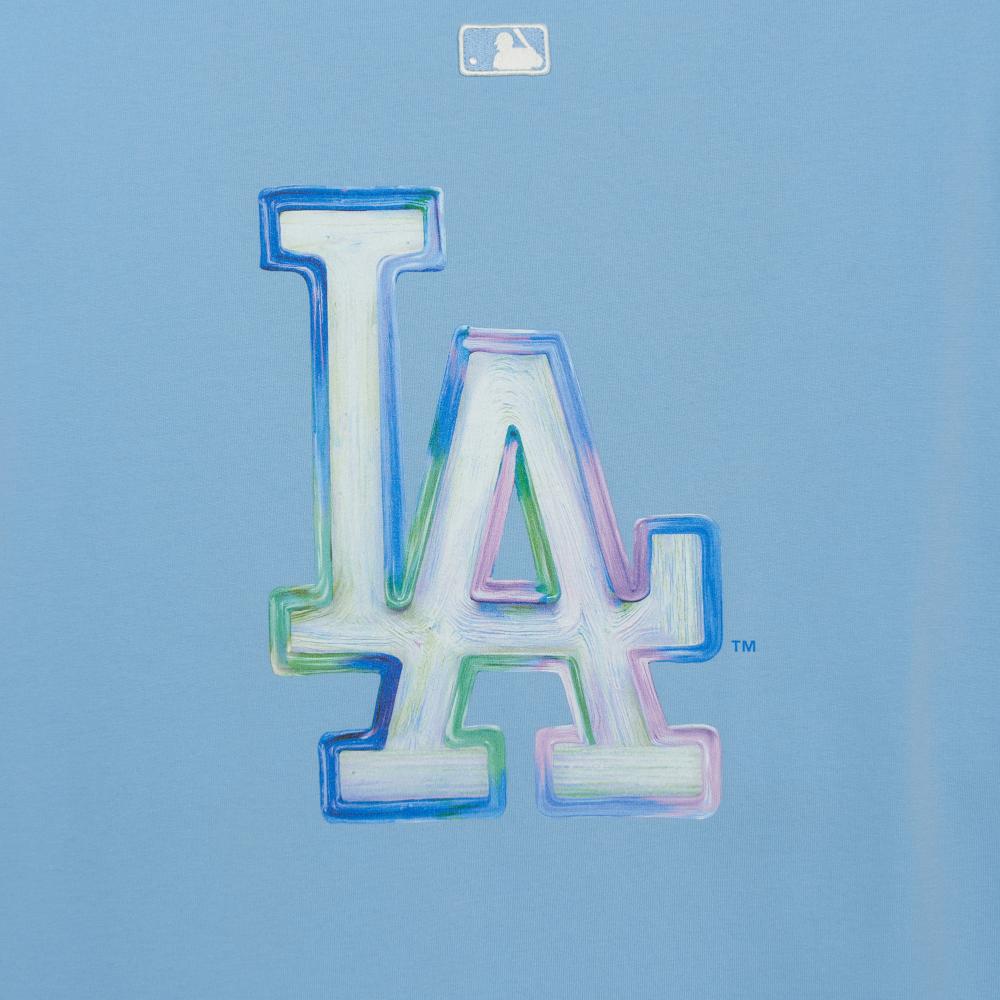 Basic Colorful Street Logo Over Fit T-Shirts Los Angeles Dodgers
