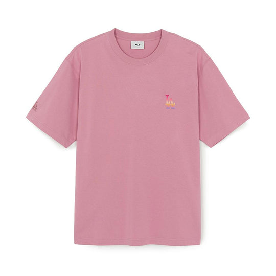 เสื้อยืด Basic Colorful Street Logo Over Fit T-Shirts Los Angeles Dodgers