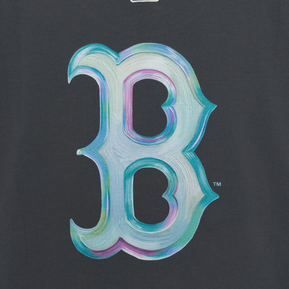 เสื้อยืด Basic Colorful Street Logo Over Fit T-Shirts Boston Red Sox