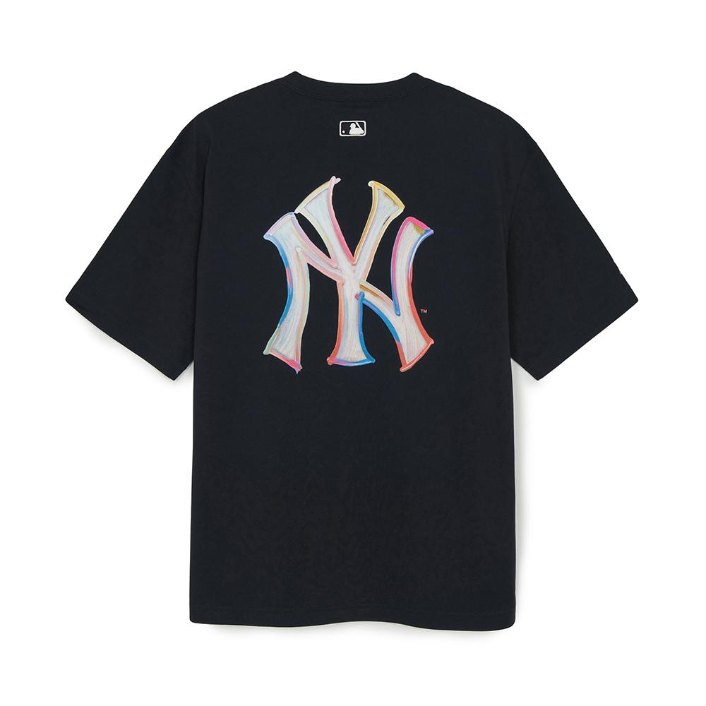 เสื้อยืด Basic Colorful Street Logo Over Fit T-Shirts New York Yankees