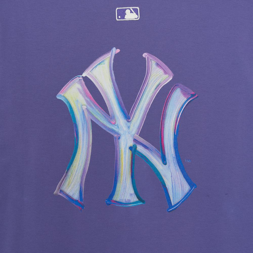 Basic Colorful Street Logo Over Fit T-Shirts New York Yankees