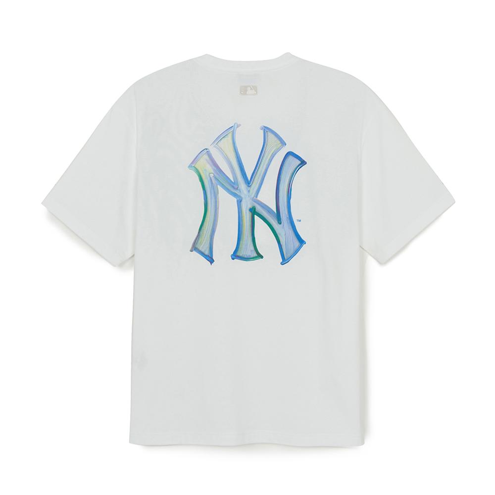 Basic Colorful Street Logo Over Fit T-Shirts New York Yankees