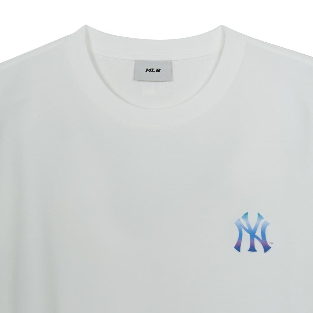 Basic Colorful Street Logo Over Fit T-Shirts New York Yankees