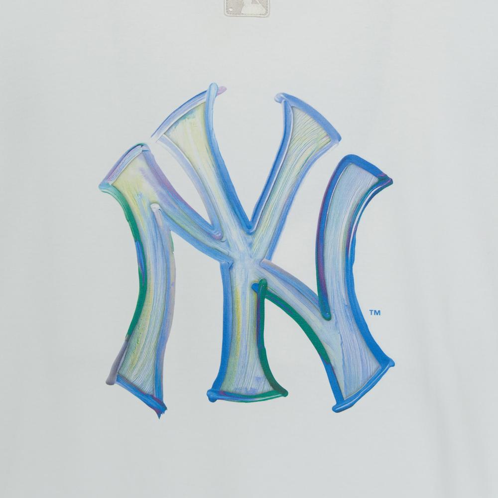 Basic Colorful Street Logo Over Fit T-Shirts New York Yankees