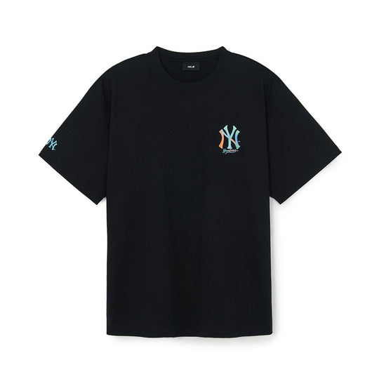 Basic Colorful Mega Logo Over Fit T-Shirts New York Yankees