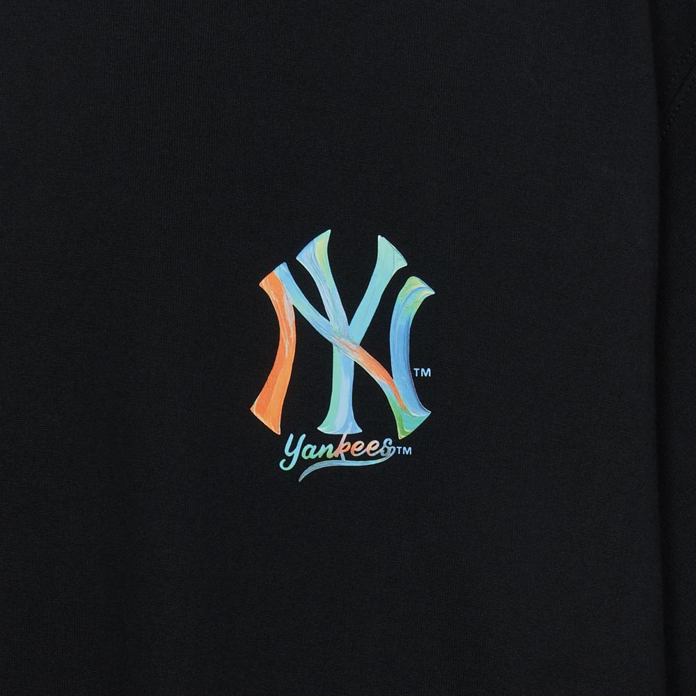 Basic Colorful Mega Logo Over Fit T-Shirts New York Yankees