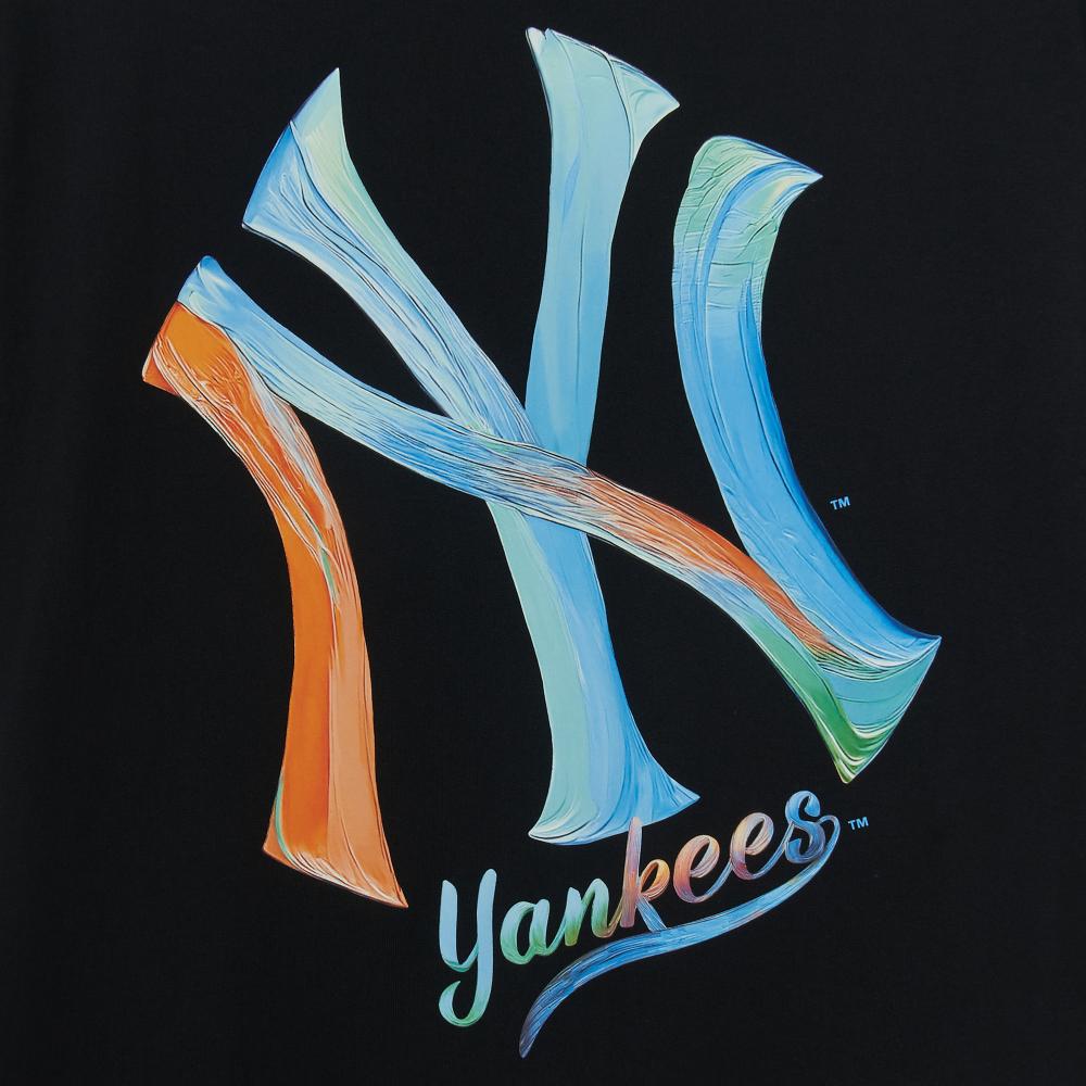 Basic Colorful Mega Logo Over Fit T-Shirts New York Yankees