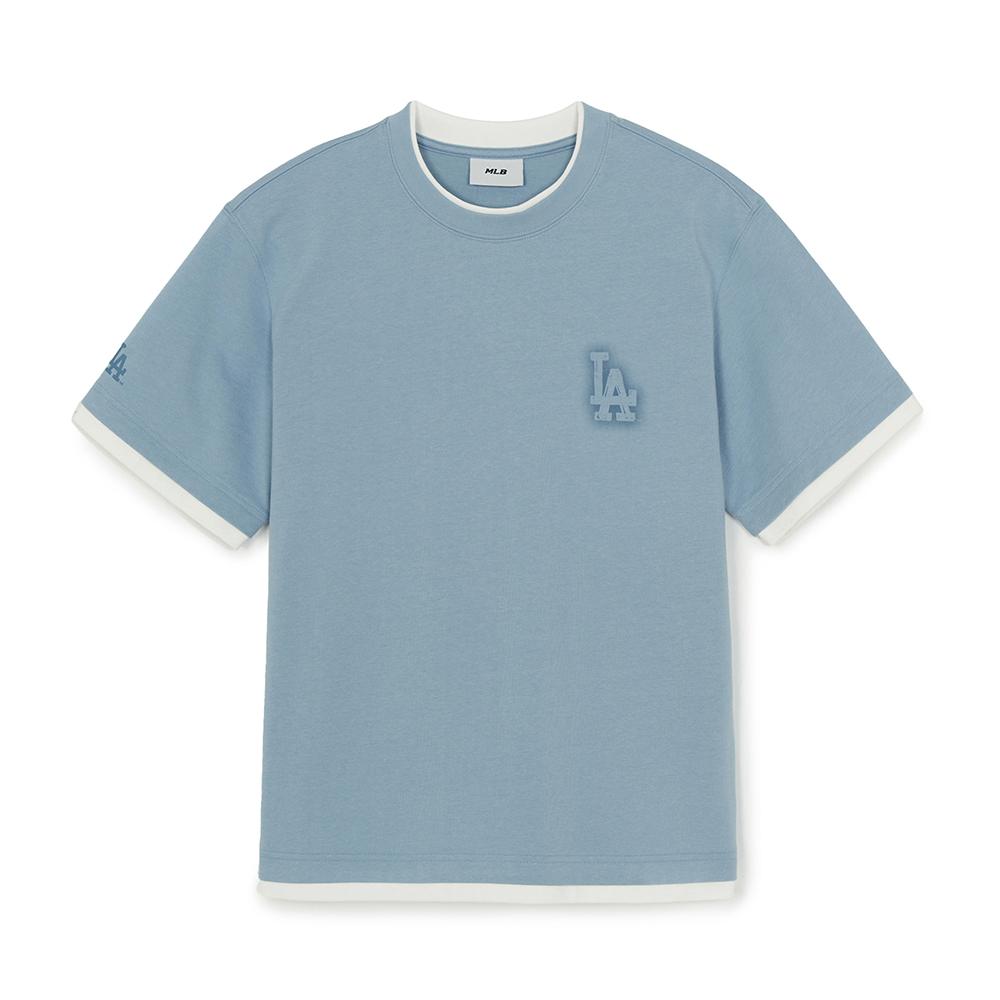 Basic Street Logo Layered Over Fit T-Shirts Los Angeles Dodgers