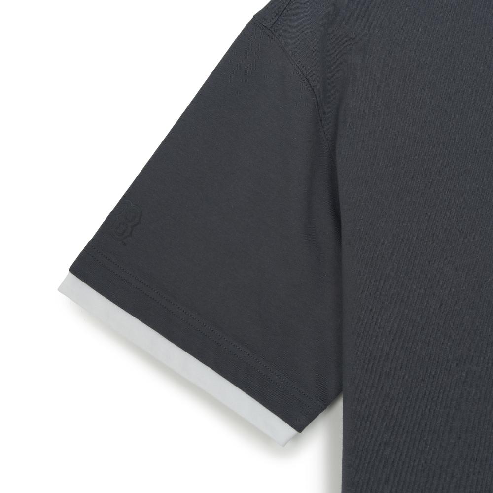 เสื้อยืด Basic Street Logo Layered Over Fit T-Shirts Boston Red Sox