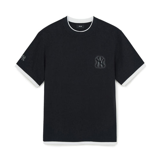 เสื้อยืด Basic Street Logo Layered Over Fit T-Shirts New York Yankees