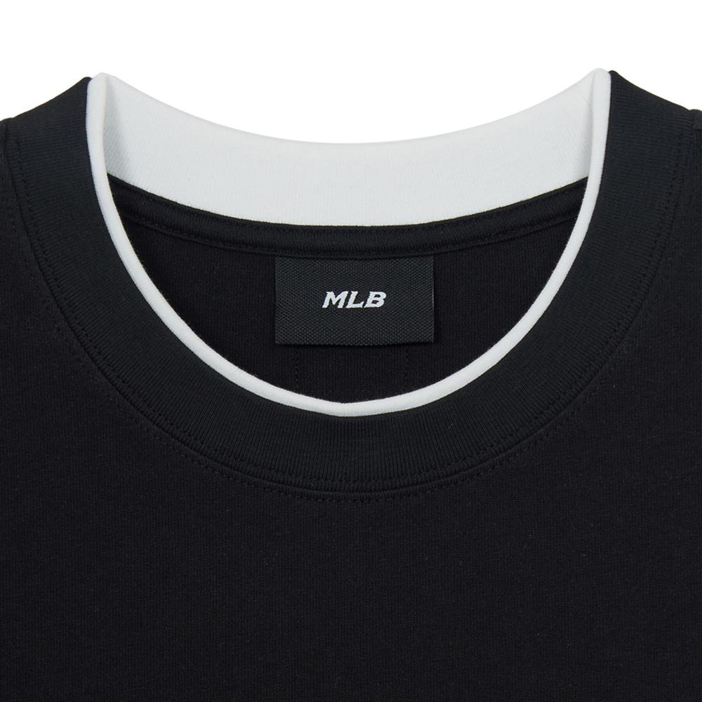 เสื้อยืด Basic Street Logo Layered Over Fit T-Shirts New York Yankees