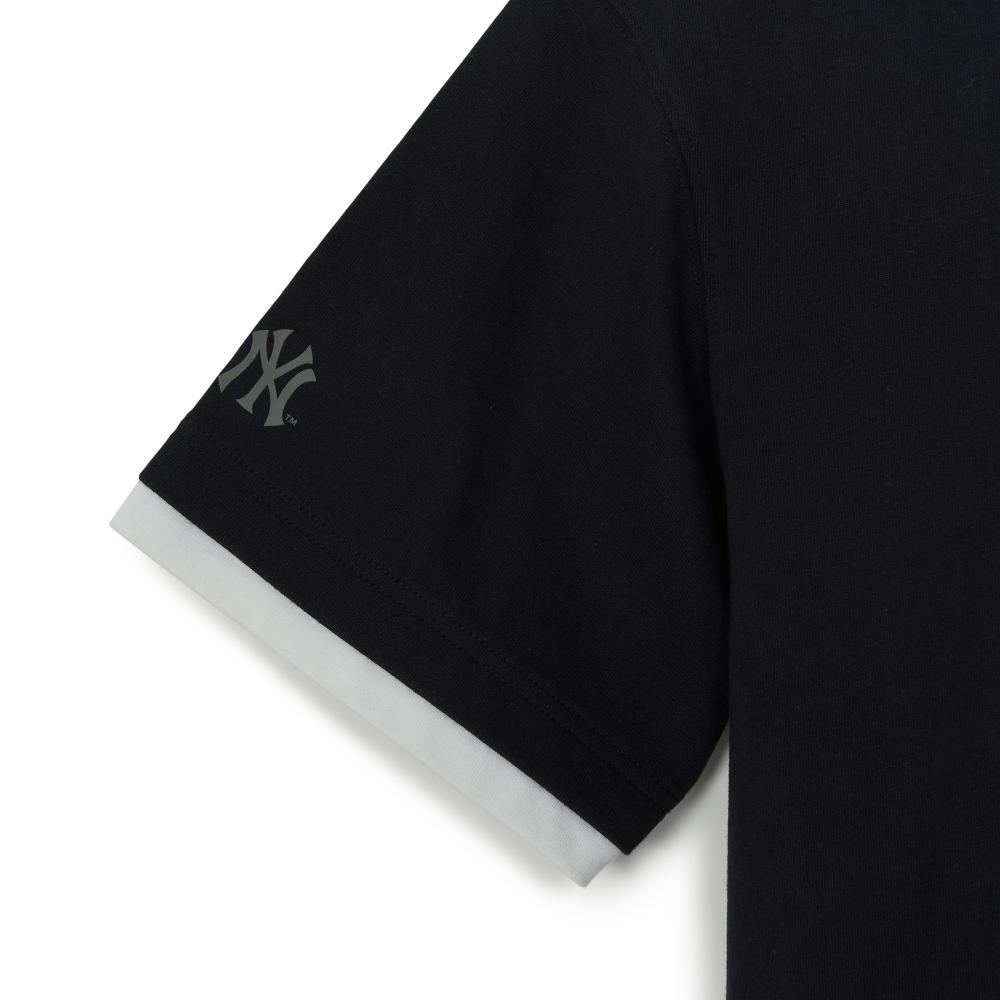 เสื้อยืด Basic Street Logo Layered Over Fit T-Shirts New York Yankees