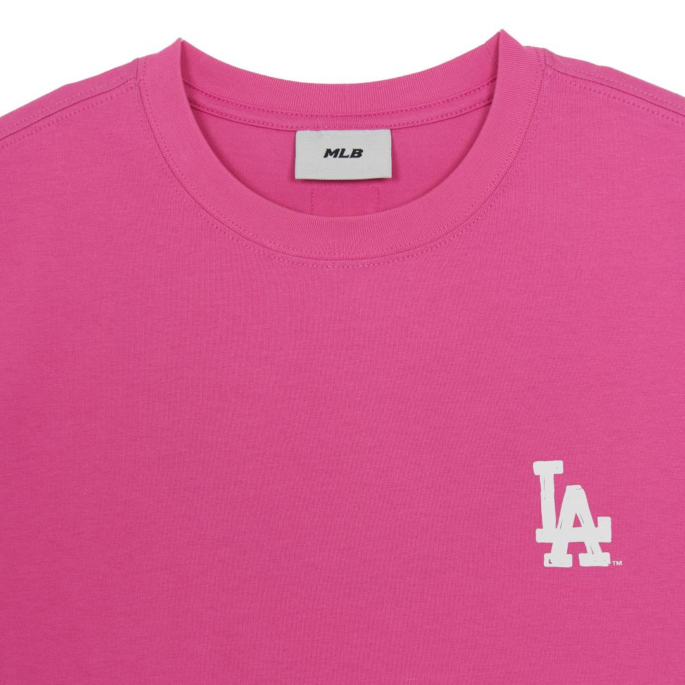 เสื้อยืด Basic Street Back Lettering Over Fit T-Shirts Los Angeles Dodgers