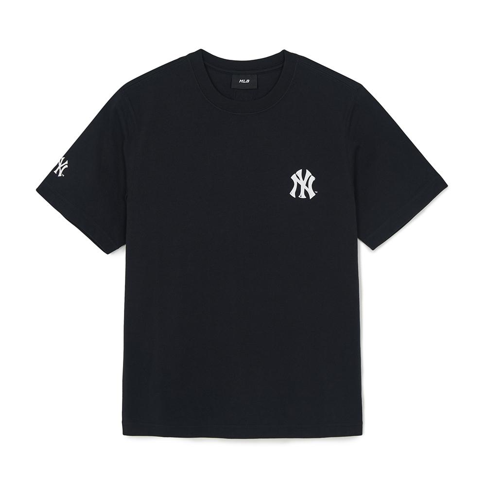 เสื้อยืด Basic Street Back Lettering Over Fit T-Shirts New York Yankees