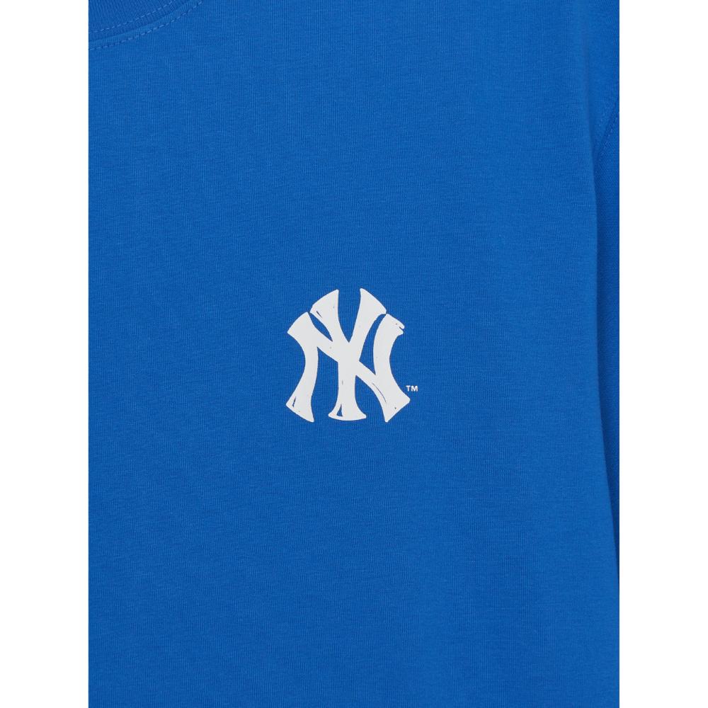 เสื้อยืด Basic Street Back Lettering Over Fit T-Shirts New York Yankees