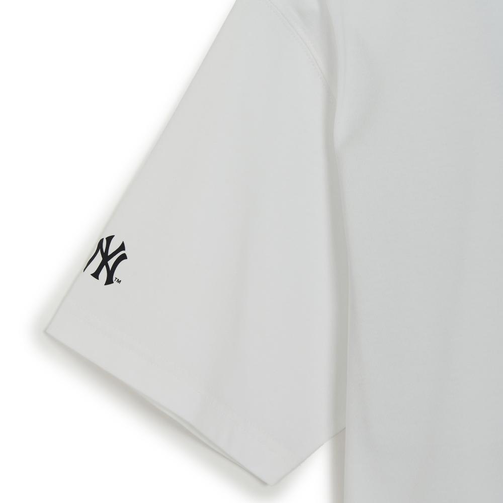 เสื้อยืด Basic Street Back Lettering Over Fit T-Shirts New York Yankees