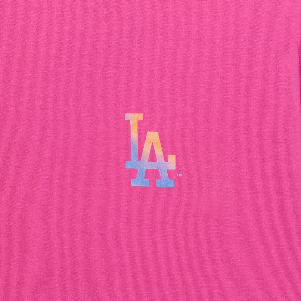 เสื้อยืด Basic Colorful Ink Logo Over Fit T-Shirts Los Angeles Dodgers